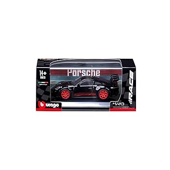 ブラゴ 1/18 ポルシェ 911 GT3 RS4.0 ブラック Amazon.com: Bburago 1:18 Scale Porsche 911 GT3 RS 4.0